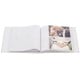 pochettes avec mémo Lazise - 100 pages blanches - 200 photos - Couverture Rose 22,5x22cm + poche CD