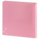 traditionnel JOANA - 50 pages blanches + feuillets cristal - 100 photos - Couverture Rose 25x25cm
