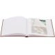 traditionnel LUKE - 50 pages blanches + feuillets cristal - 100 photos - Couverture Multicolore 25x25cm