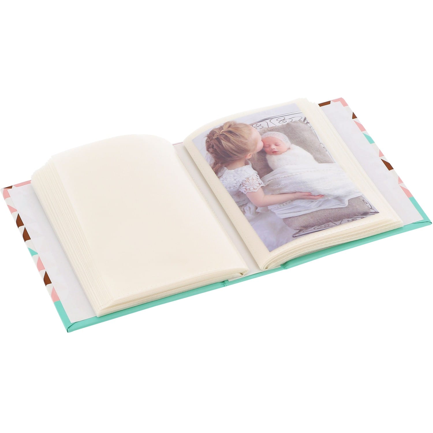 Mini album HAMA pochettes sans mémo SUMMERLY - 24 pages blanches - 24  photos - Couverture Coloris aléatoire 12,5x16,5cm - à l'unité