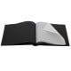 Jumbo Fine Art  - 100 pages noires + feuillets cristal - 400 photos - Couverture Noire 30x30cm