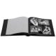 Jumbo Fine Art  - 100 pages noires + feuillets cristal - 400 photos - Couverture Noire 30x30cm
