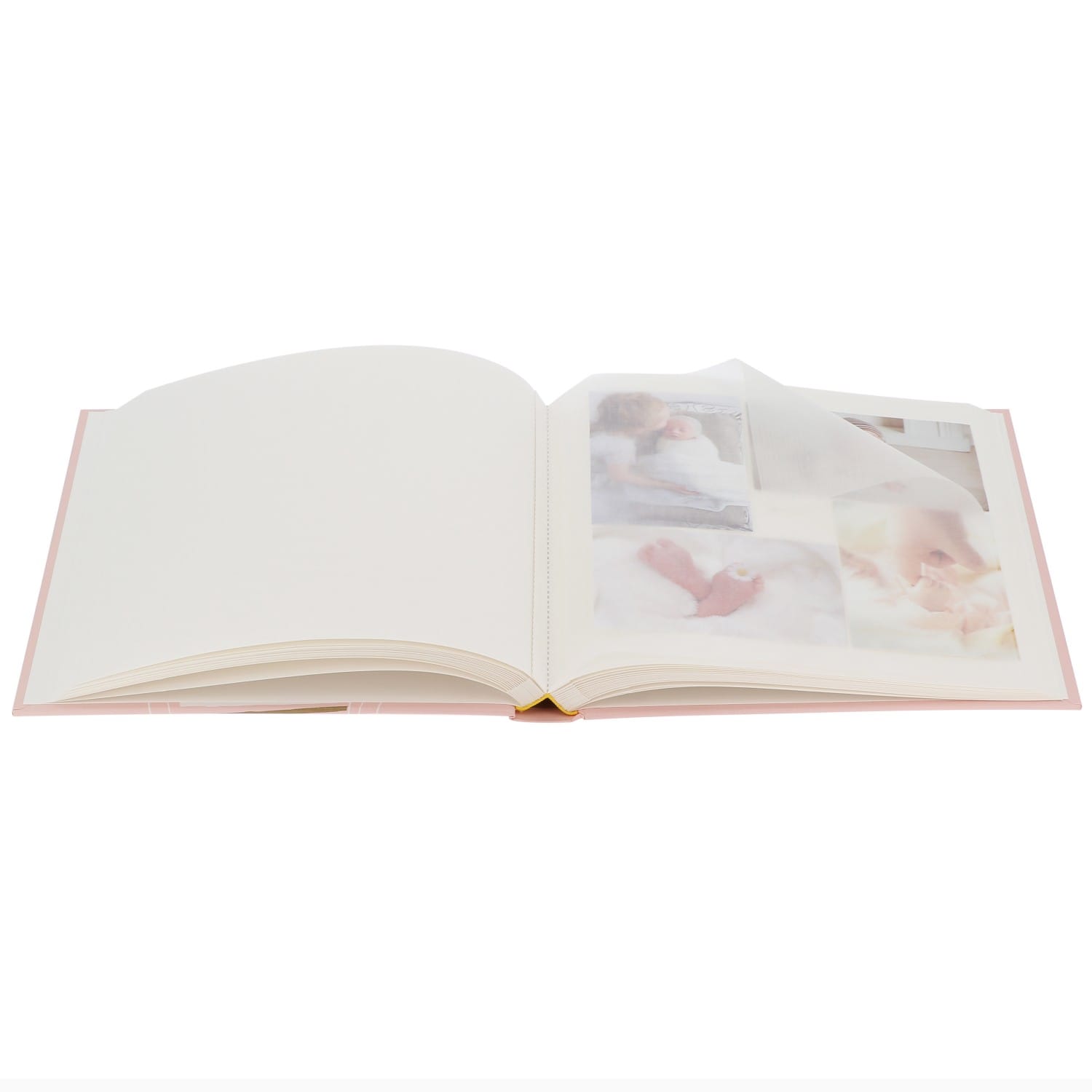 Album photo GOLDBUCH traditionnel Naissance BALLOON RIDE - 30 pages  blanches + feuillets cristal + 4 pages illustrées - 120 photos - Couverture  Multicolore 30x31cm