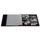 traditionnel Jumbo Fine Art - 50 pages noires - 300 photos - Couverture Rose 36x32cm
