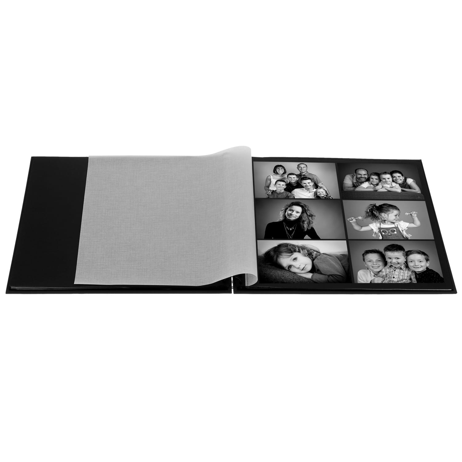 Album photo HAMA traditionnel FINE ART SPIRAL - 50 pages noires +