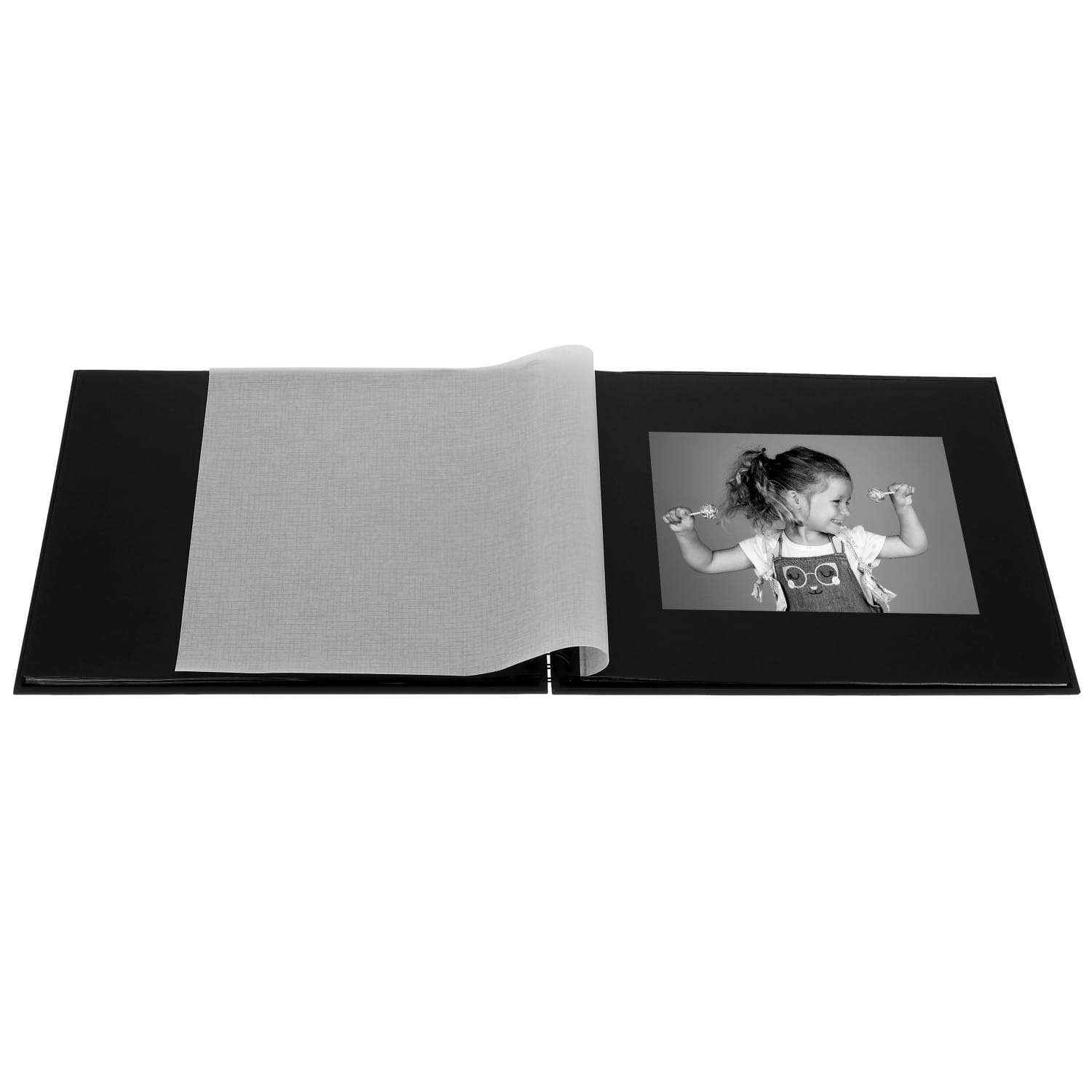 Hama Fine Art Carton, Papier Noir album photo et protège-page