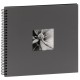 traditionnel Fine Art - 50 pages noires + feuillet cristal - 300 photos - Couverture Grise 36x32cm