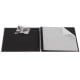 traditionnel Fine Art - 50 pages noires + feuillet cristal - 100 photos - Couverture Grise 28x24cm