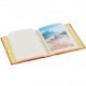 pochettes sans mémo Minimax Singo - 100 pages blanches - 100 photos - Couverture Orange 13x16,5cm