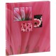 adhésif Singo - 20 pages blanches - 60 photos - Couverture Rose 28x31cm