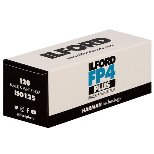 ILFORD - Film noir et blanc FP4 PLUS 125 Format 120 - Vendu par 10