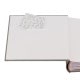 Album photo PANODIA série LINEA 30x30cm  60 pages ivoires - Traditionnel  Couverture personnalisable (Gris clair)
