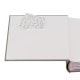 Album photo PANODIA série LINEA 30x30cm  60 pages ivoires - Traditionnel  Couverture personnalisable (Gris clair)