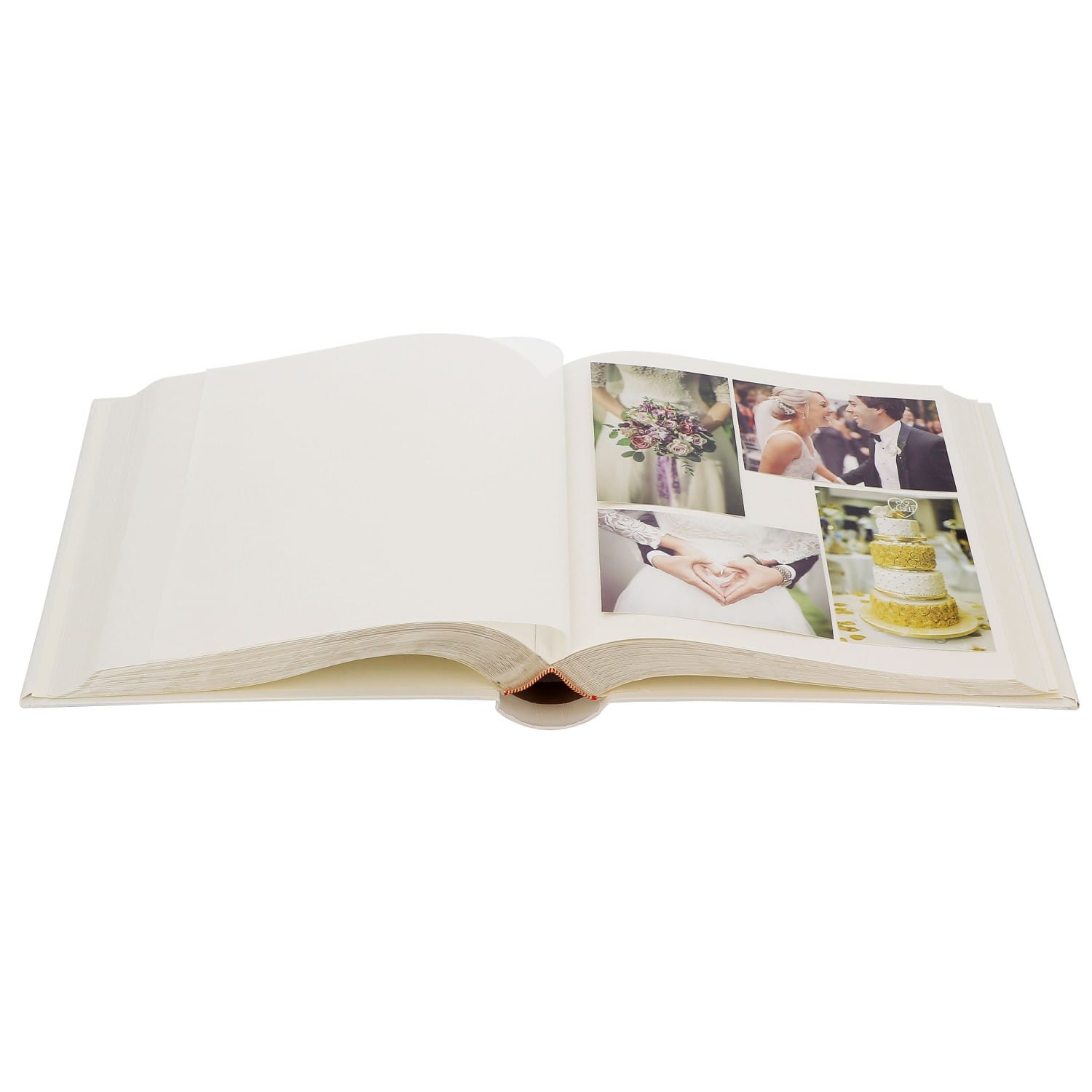 Mini album PANODIA pochettes sans mémo Mariage VENUS - 100 pages blanches -  100 photos - Couverture Blanche 14x17cm