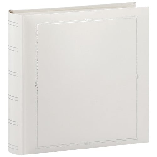 PANODIA - Album photo traditionnel Mariage VENUS - 126 pages blanches + feuillets cristal - 500 photos - Couverture Blanche 30,5x30cm