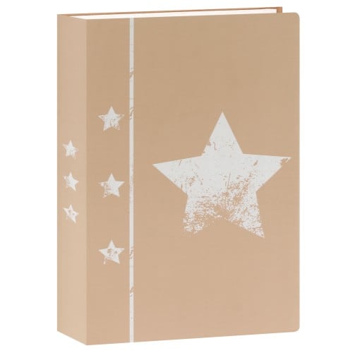 HAMA - Album photo pochettes sans mémo FLIP SKIES - 80 pages - 80 photos - Couverture Beige 16,5x26,5cm