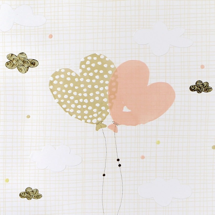 Album Photo Mariage Goldbuch Ballooning Hearts - 60 Pages Blanches, Design Cœurs Et Ballons, Made In Germany