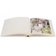 traditionnel Mr & Mrs - 60 pages blanches + feuillets cristal - 240 photos - Couverture 30x31cm