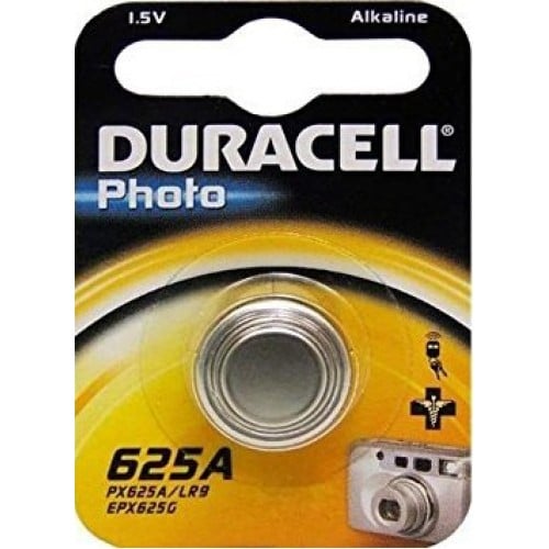 Pile alcaline LR9 PX625A 1,5V DURACELL Blister d'1 pile