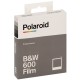 Film instantané IMPOSSIBLE pour POLAROID 600/One 600 - 8 photos - noir et blanc