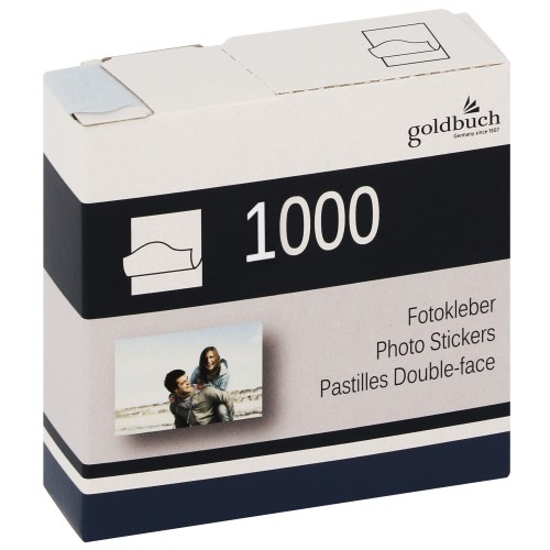GOLDBUCH - Pastilles double face Boite de 1000