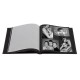série ''Black & White'' traditionnel 150 photos 11,5x15cm ou 200 photos 10x15 - Noir - Couverture rigide