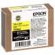 Cartouche d'encre traceur EPSON T5804 Pour imprimante 3800/3880 Jaune - 80ml