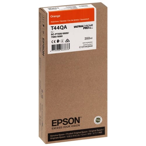 T44QA Pour imprimante SC-P7500/9500 UltraChrome PRO Orange - 350ml