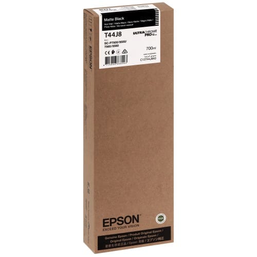 EPSON - Cartouche d'encre traceur T44J8 Pour imprimante SC-P7500/9500 UltraChrome PRO Mat Noir - 700ml