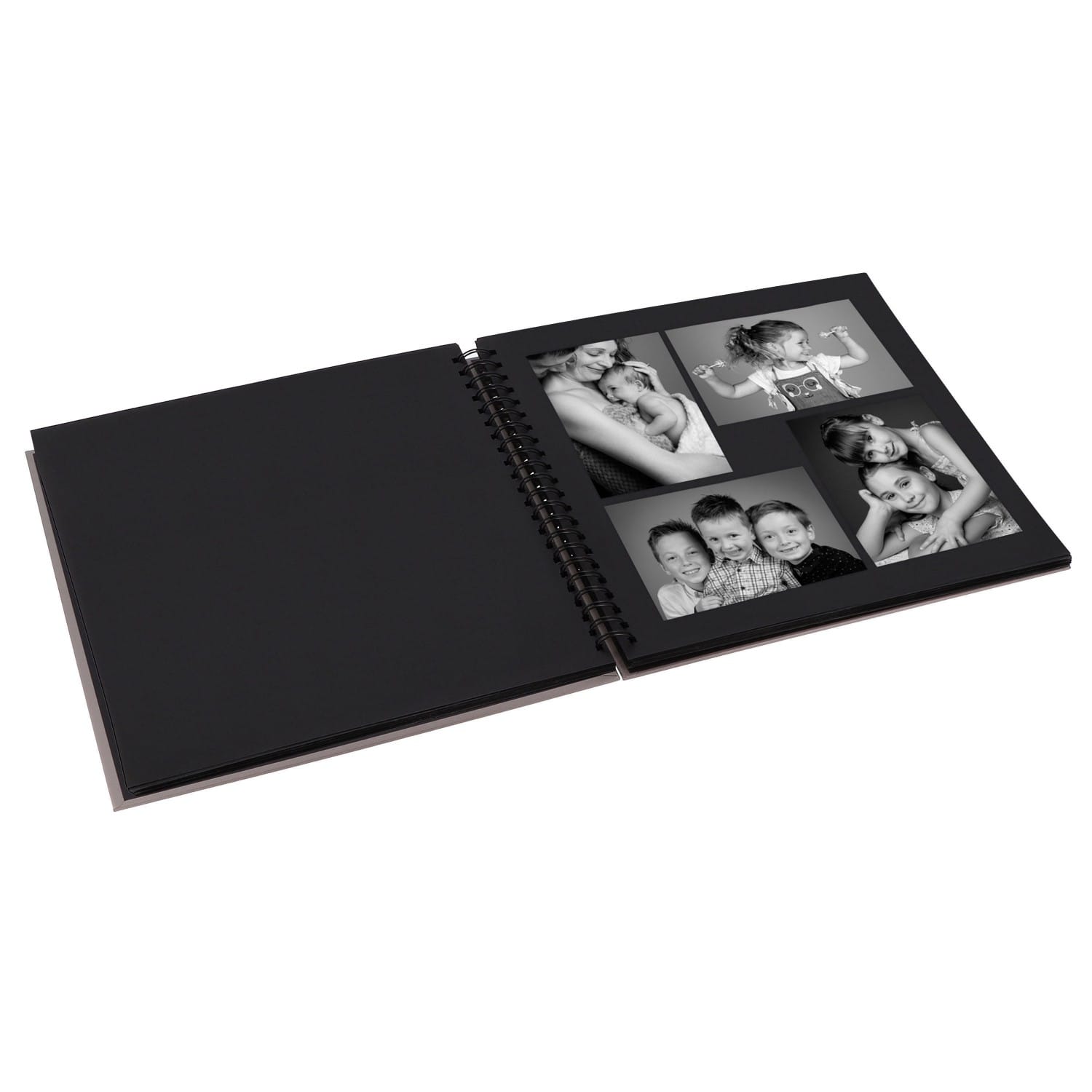 Album Photo Spirales - 30 X 30 Cm - Gris - Walther - Album photo