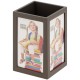 Porte-stylos DEKNUDT S66RS pour 2 photos 6,5x10cm - Bois