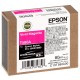 Cartouche d'encre traceur EPSON T580A Pour imprimante 3880 Vivid Magenta - 80 ml