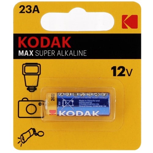 Pile alcaline LR44 A76 1,5V KODAK MAX Blister d'1 pile