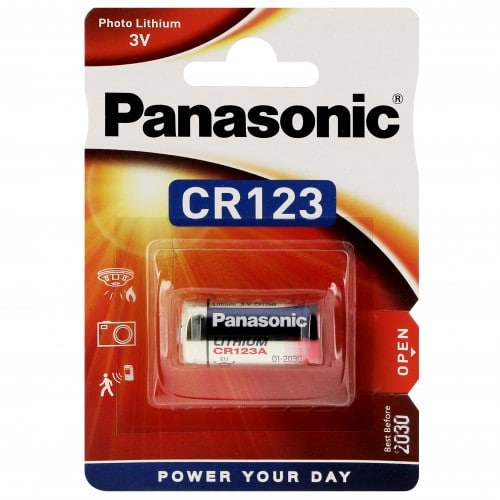 Pile lithium 2CR5 6V PANASONIC Photo Power Blister d'1 pile