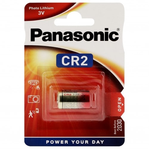 PANASONIC - Pile lithium CR2 CR17355 3V Photo Power Blister d'1 pile