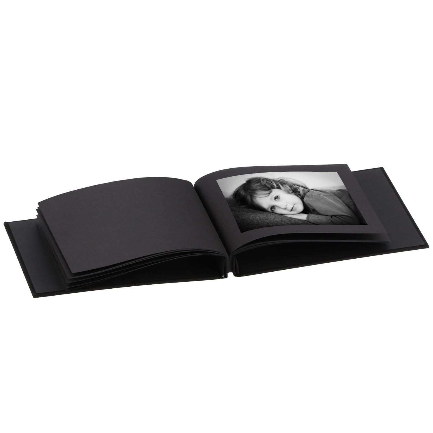 Album photo DEKNUDT traditionnel - 20 pages noires - 120 photos -  Couverture Noire 31,5x31,5cm