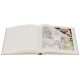 traditionnel mariage SILVER HEARTS - 60 pages blanches - Couverture 30x31cm