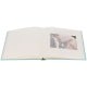 série BELLA VISTA Traditionnel en Lin - 30x31cm 60 pages blanches - Couverture personnalisable (Tredn Aqua)