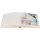 traditionnel STYLE - 60 pages blanches - Couverture Beige + 3 fenêtres 30x31cm