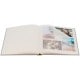 Goldbuch Album Trad. Style Gris 30x31 3 fenêtres 60P Blanches