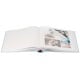 traditionnel PURE MOMENTS - 100 pages blanches + feuillets cristal - 400 photos - Couverture Bleue 30x31cm