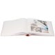 traditionnel PURE MOMENTS - 100 pages blanches + feuillets cristal - 400 photos - Couverture Rose 30x31cm