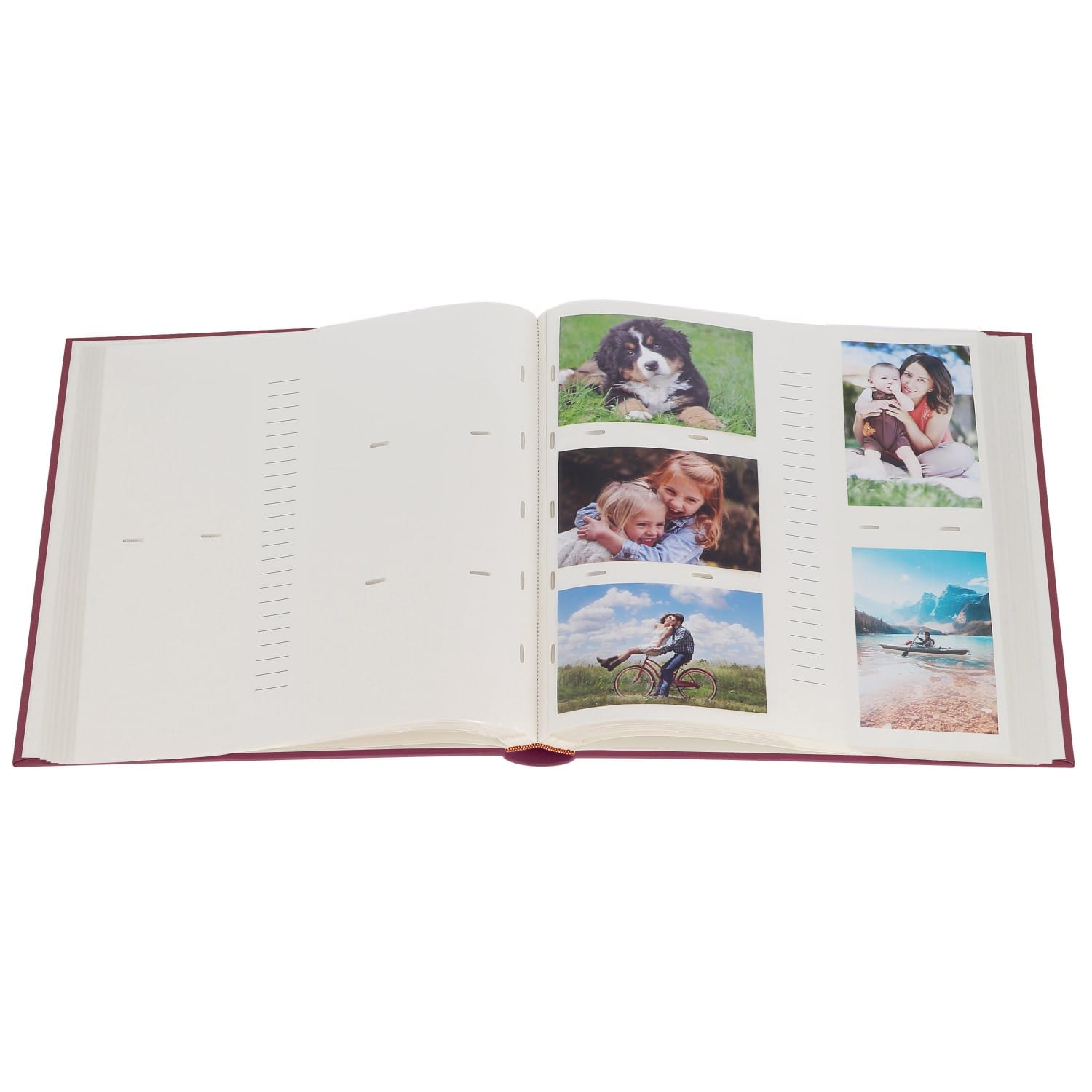 Album photo ERICA pochettes avec mémo SQUARE - 100 pages blanches