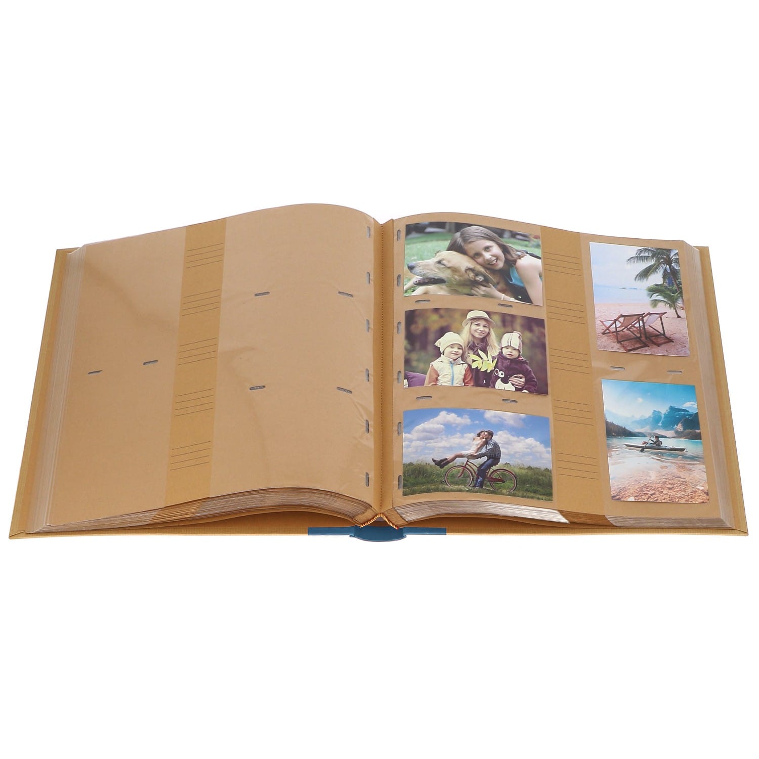 Album Photo Grand Format - Traditionnel + Coffret de Rangement 10x15 11x15