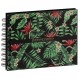 traditionnel TRENDY MEMORY - 30 pages noires - 30 photos - Couverture "Tropical" 19x13cm