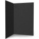 papier noir 250g 11,5x17,5cm avec encoches - Impression 1ère et 4ème de couverture