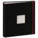 Album photo PANODIA série LINEA 300 photos 11x15 - Pochettes Couverture personnalisable (Noir)