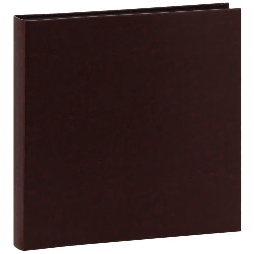 PANODIA - Album photo traditionnel MALAGA - 60 pages noires + feuillets cristal - 240 photos - Couverture Noire 31x31cm