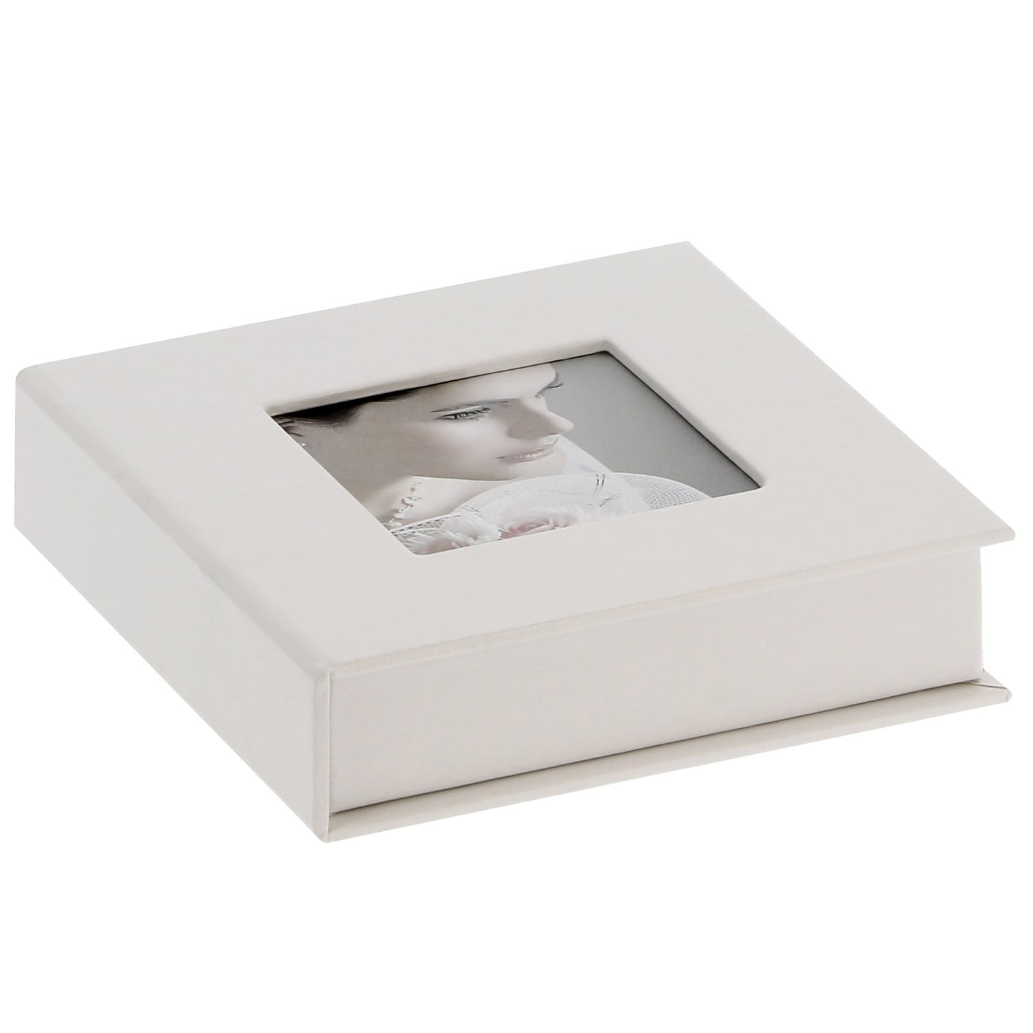 Boîte de rangement DEKNUDT pour clé USB & photos en simili cuir