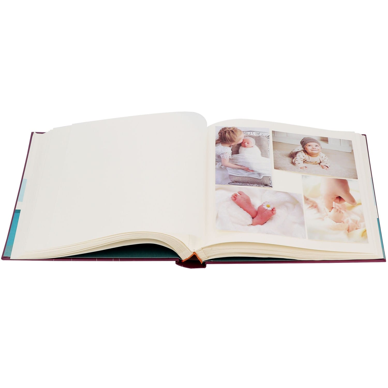 Album photo traditionnel 60 pages 30x30cm Panodia Foxy Violet